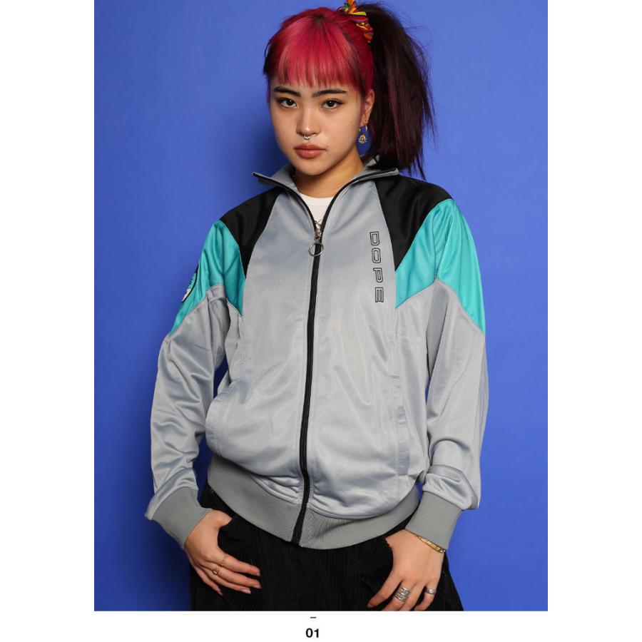 Dope Sports トラックジャケット ジャージ 上 アウター 長袖 ンズ レディース 大きいサイズ B系 かっこいい おしゃれ ワッペン 刺繍 切替 総柄 本格派大人のb系xl 零zero 通販 Yahoo ショッピング