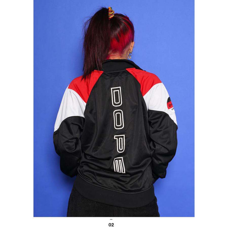 Dope Sports トラックジャケット ジャージ 上 アウター 長袖 ンズ レディース 大きいサイズ B系 かっこいい おしゃれ ワッペン 刺繍 切替 総柄 本格派大人のb系xlダンス通販 通販 Yahoo ショッピング