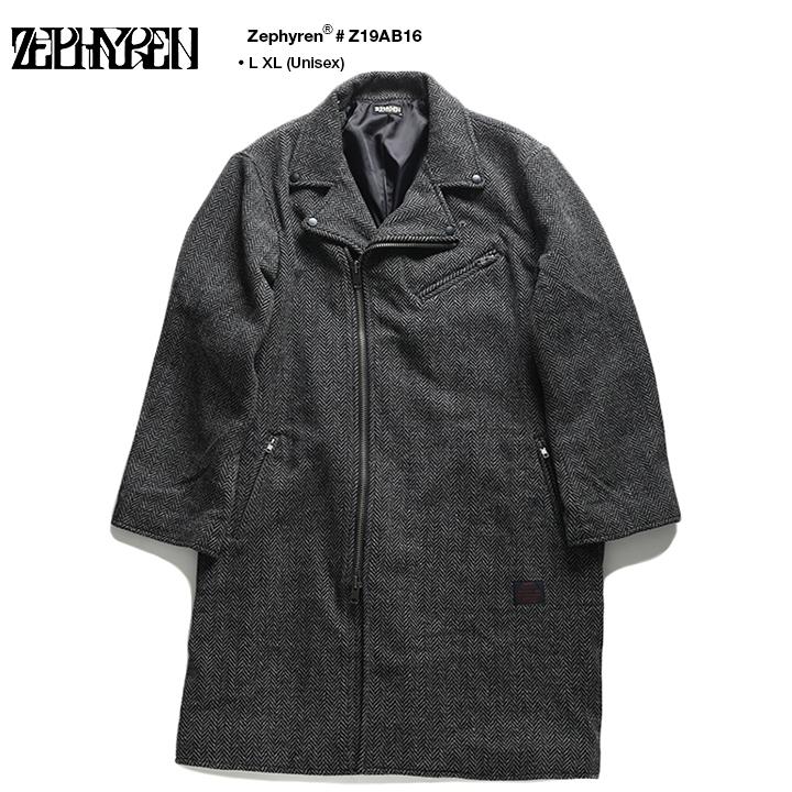 ゼファレン Zephyren コート アウター 長袖 メンズ 大きいサイズ マイファス ヒロ 着用 ライダース オーバーコート ロングコート チェスターコート 本格派大人のb系xlダンス通販 通販 Yahoo ショッピング