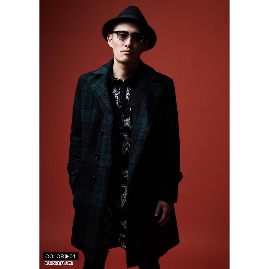 ゼファレン Zephyren オーバーコート ロングコート アウター 長袖 メンズ 大きいサイズ B系 かっこいい おしゃれ マイファス ヒロ着用 本格派大人のb系xlダンス通販 通販 Yahoo ショッピング