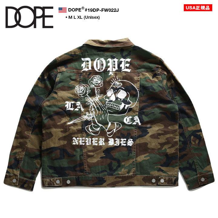 交換無料 ドープ Dope デニムジャケット アウター 長袖 デニムjkt Gジャン ジージャン M L Xl 2l Ll 大きいサイズ かっこいい ジージャン スカル ギフト 受賞店舗 Www Muslimaidusa Org