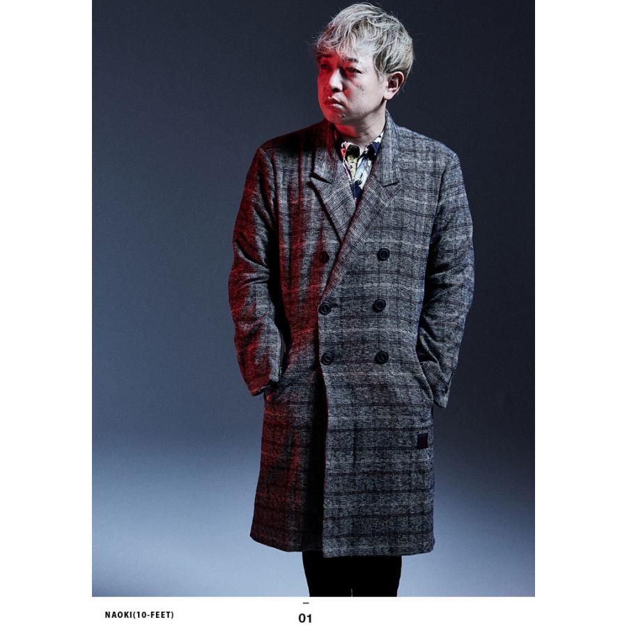 ゼファレン Zephyren アウター オーバーコート ロングコート チェスターコート トレンチコート 長袖 秋冬用 大きいサイズ かっこいい おしゃれ チェック 本格派大人のb系xlダンス通販 通販 Yahoo ショッピング