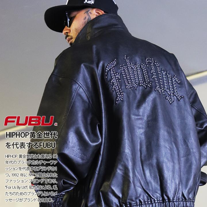 FUBU（フブ） アウター 長袖 レザージャケット ブルゾン メンズ 春秋冬