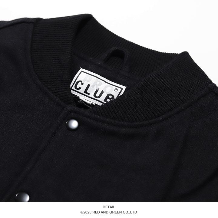 PRO CLUB アウター 長袖 スタジャン ブルゾン レザー ストリート プロ