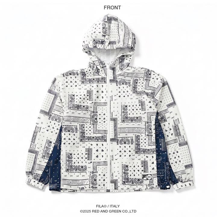 FILA（フィラ） × 2PAC 2パック アウター 長袖 ブルゾン ナイロン 