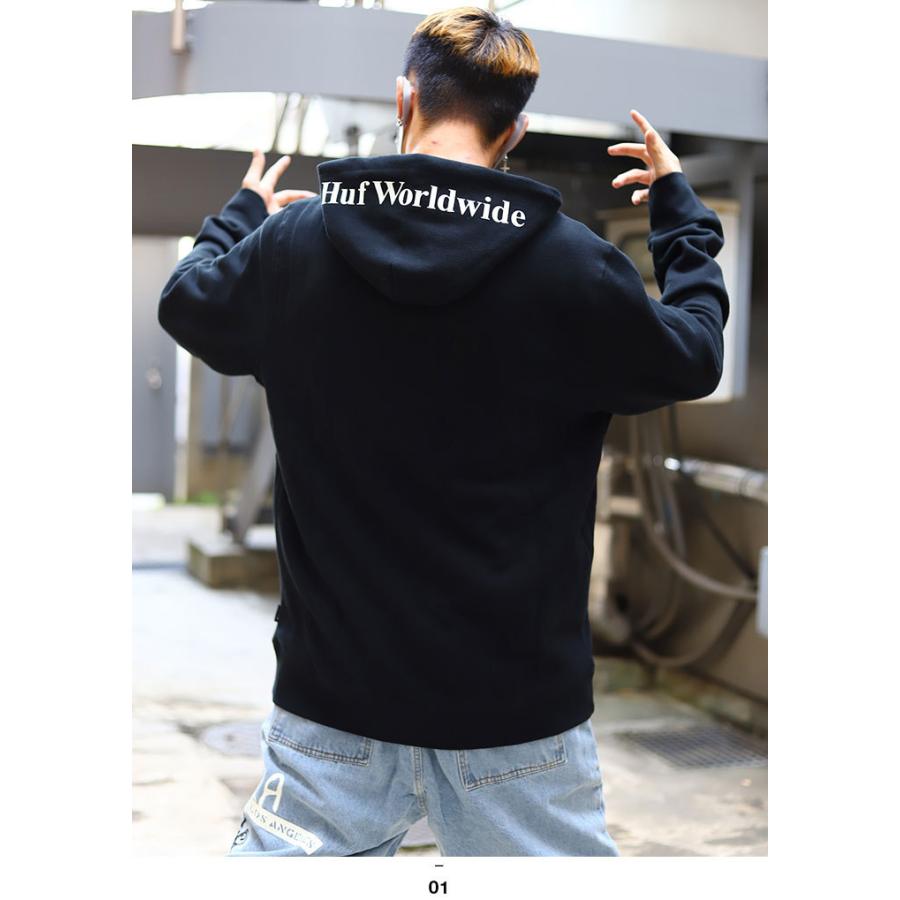 柔らかい ハフ Huf フードパーカー スウェット 長袖 大きいサイズ スケート かっこいい フードロゴ ボックスロゴ シンプル ゆったり ビッグシルエット 安い購入 Tellosystems Com