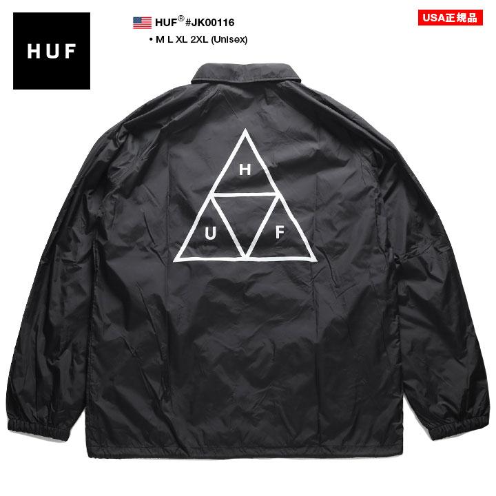 ハフ Huf コーチジャケット ナイロンジャケット アウター 長袖 ボタンアップ スケート かっこいい おしゃれ シンプル ゆったり オーバーサイズ ビッグシルエット 本格派大人のb系xlダンス通販 通販 Yahoo ショッピング