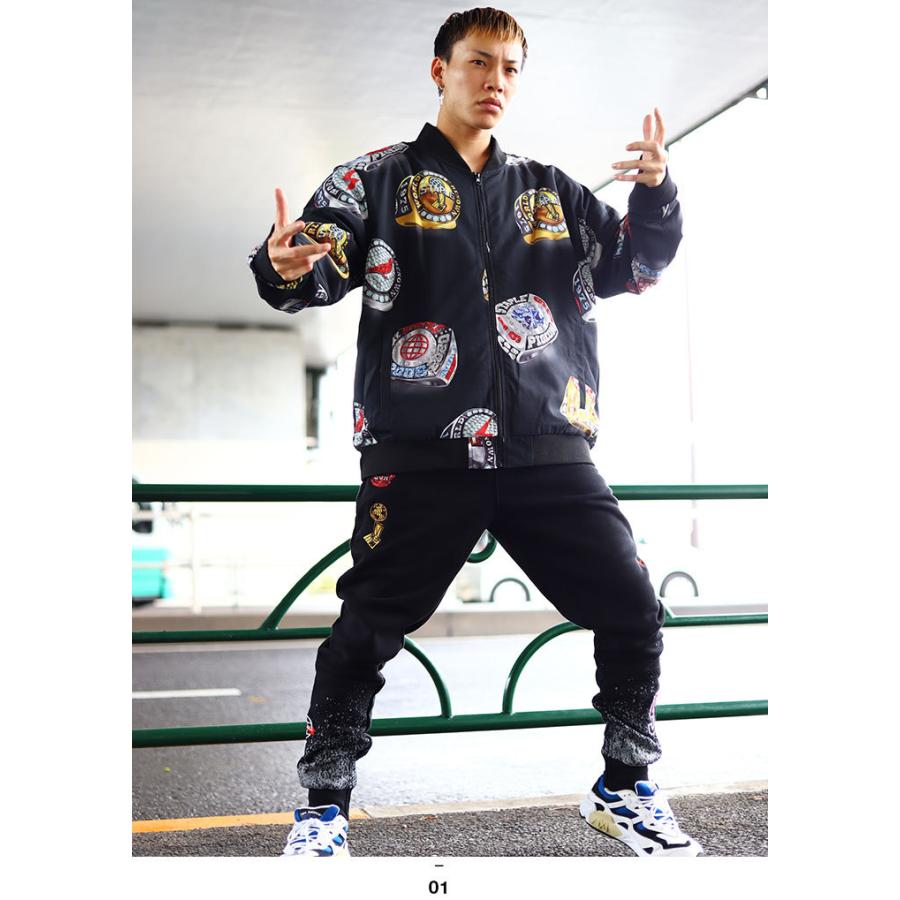 ステイプル Staple スタジャン ジャケット アウター 長袖 大きいサイズ かっこいい おしゃれ チャンピオンリング 総柄 鳩 ロゴ ビッグシルエット 本格派大人のb系xlダンス通販 通販 Yahoo ショッピング