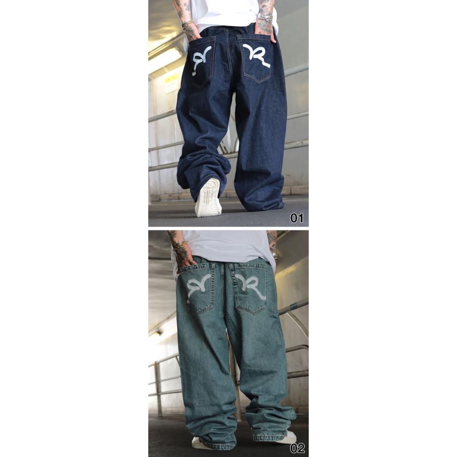ROCAWEAR（ロカウェア） デニム ジーンズ 大きいサイズ ジーパン Gパン