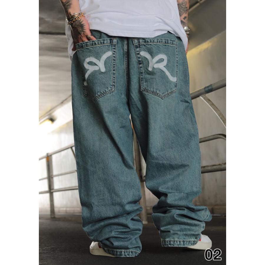 ROCAWEAR（ロカウェア） デニム ジーンズ 大きいサイズ ジーパン Gパン