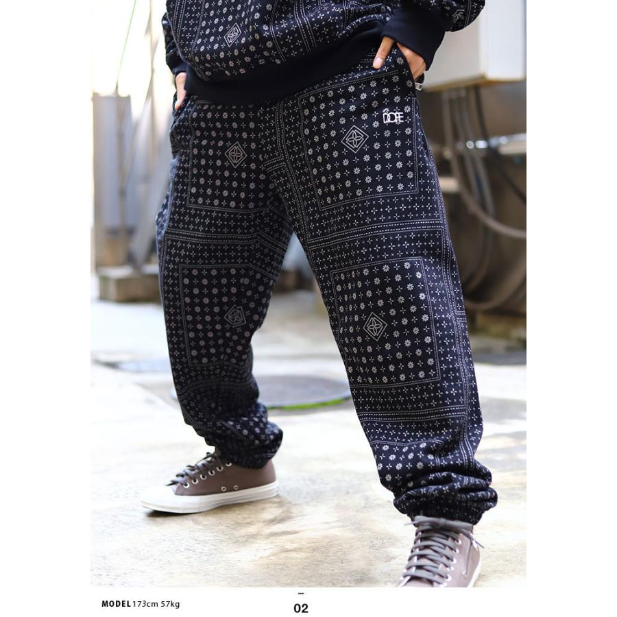 ドープ Dope スウェットパンツ ロングパンツ 長ズボン 大きいサイズ かっこいい おしゃれ ペイズリー柄 バンダナ柄 総柄 ロゴ 刺繍 ビッグシルエット ゆったり 本格派大人のb系xlダンス通販 通販 Yahoo ショッピング