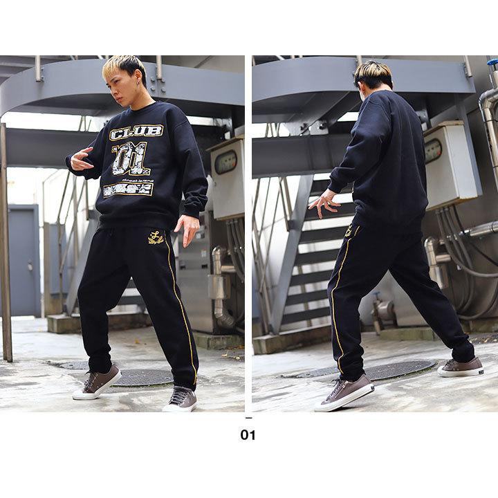 エルアールジー Lrg スウェットパンツ ロングパンツ 長ズボン 大きいサイズ かっこいい おしゃれ 裏パイル ロゴ ゴールド ライン 刺繍 本格派大人のb系xl 零zero 通販 Yahoo ショッピング