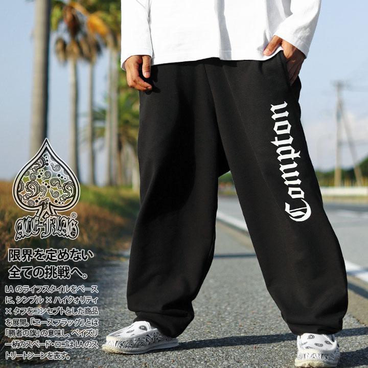 エースフラッグ Aceflag スウェットパンツ ダンス イージーロングパンツ 長ズボン メンズ レディース 大きいサイズ B系 かっこいい コンプトン ウエッサイ 最大58 Offクーポン