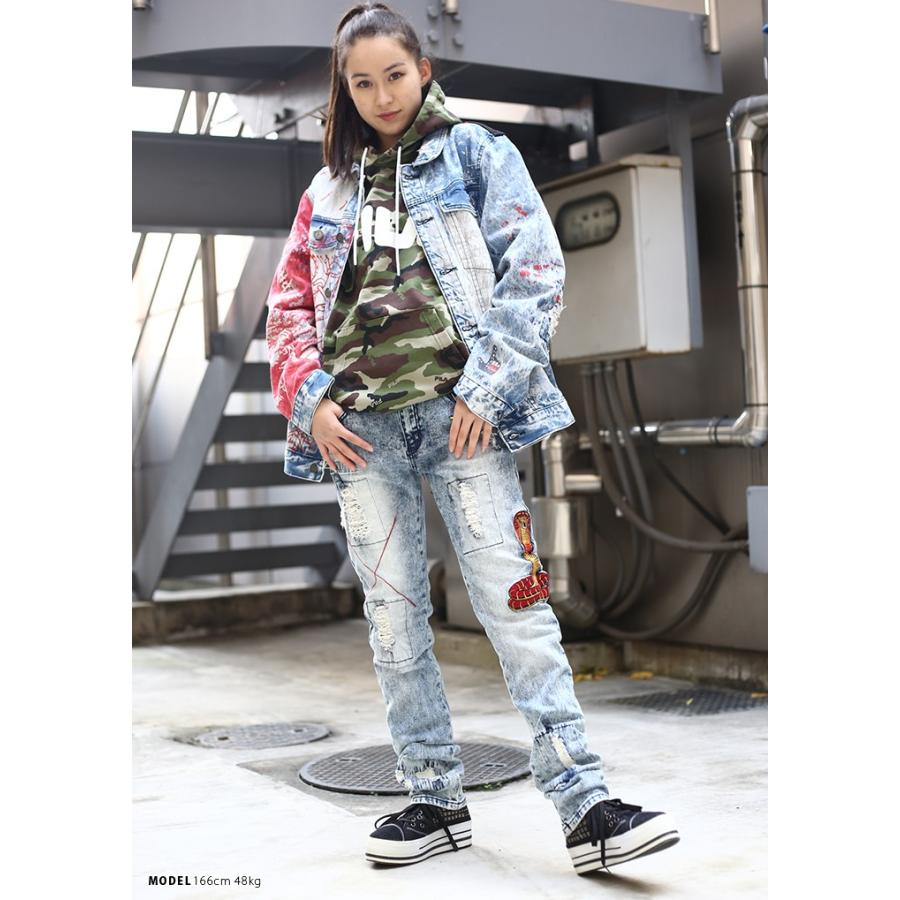 リーズン Reason ジーンズ デニム ロングパンツ スリムフィット ジーパン Gパン ワーク 長ズボン メンズ レディース B系 かっこいい おしゃれ ストレッチ 本格派大人のb系xlダンス通販 通販 Yahoo ショッピング