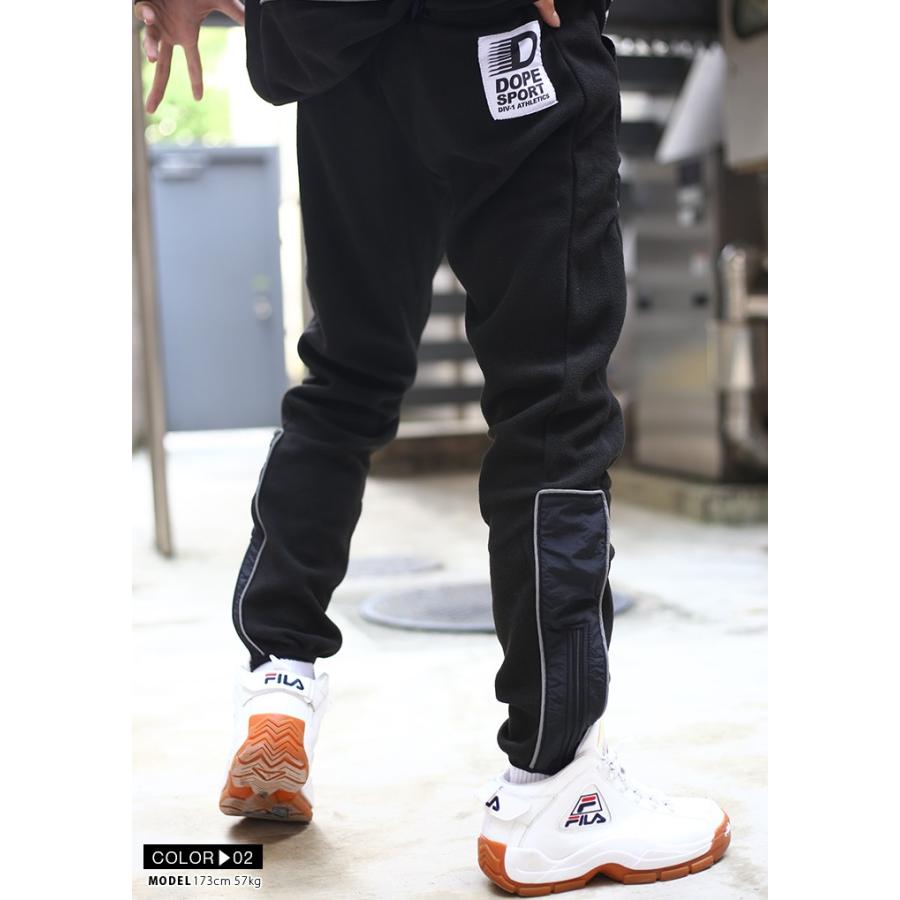 ドープ Dope フリース イージーパンツ ロングパンツ 長ズボン メンズ 大きいサイズ B系 かっこいい おしゃれ ライン パイピング 光を反射するリフレクター 本格派大人のb系xlダンス通販 通販 Yahoo ショッピング