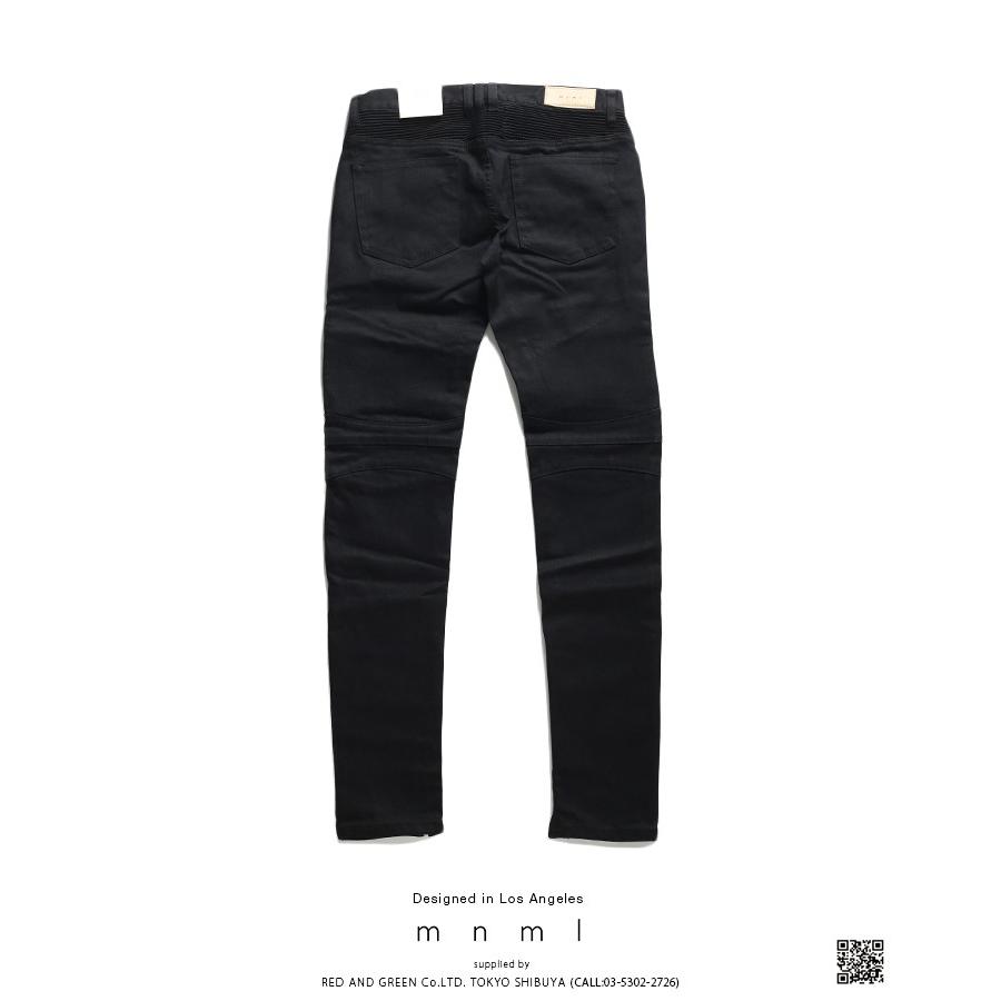 ミニマル Mnml ジーンズ デニム ロングパンツ スリムフィット ジーパン Gパン ワーク 長ズボン メンズ B系 かっこいい おしゃれ M14 ストレッチ テーパード 本格派大人のb系xlダンス通販 通販 Yahoo ショッピング