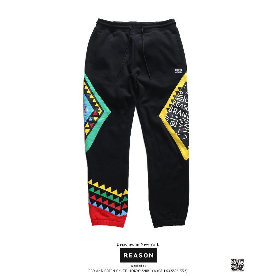 リーズン Reason スウェットパンツ イージーパンツ ロングパンツ 長ズボン メンズ 大きいサイズ B系 かっこいい おしゃれ ラスタカラー レゲエ 本格派大人のb系xlダンス通販 通販 Yahoo ショッピング