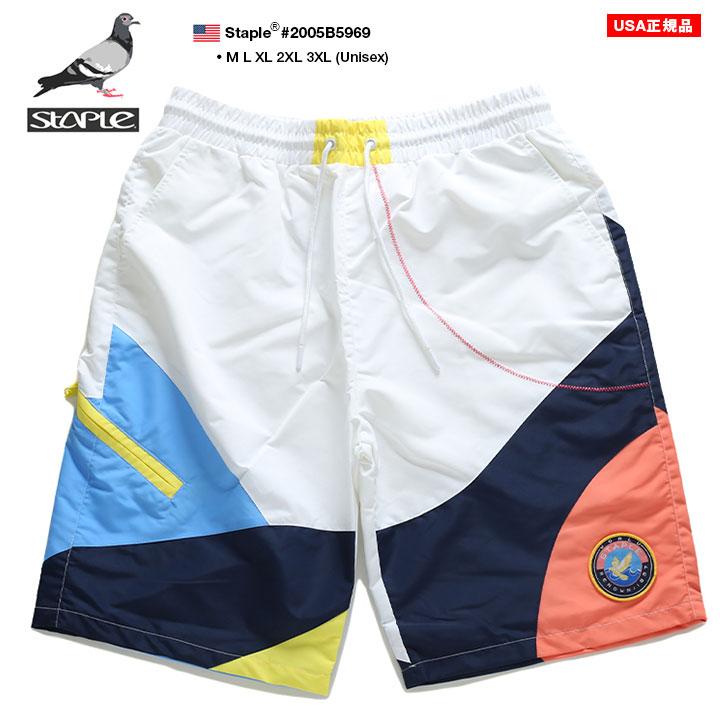 ステイプル Staple ハーフパンツ シャカパン ナイロン ショートパンツ ショーツ 半ズボン イージーパンツ 撥水 大きいサイズ かっこいい おしゃれ ゆったり 本格派大人のb系xlダンス通販 通販 Yahoo ショッピング