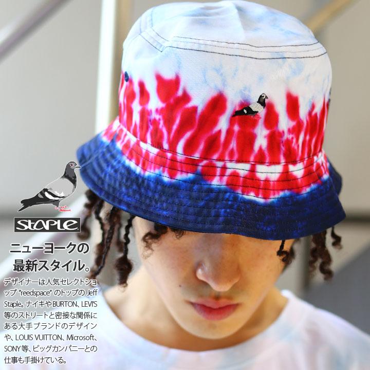 Staple ハット ステイプル 帽子 Hat バケットハット バケハ かっこいい 鳩 鳥 グラデーション タイダイ 派手 総柄 柄ハット ヒップホップ ストリート系 本格派大人のb系xl 零zero 通販 Yahoo ショッピング