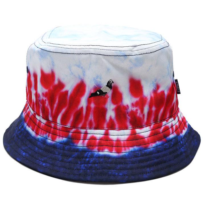 本物保証 帽子 期間限定特価 Staple ハット ステイプル 帽子 Hat バケットハット バケハ かっこいい 鳩 鳥 グラデーション タイダイ 派手 総柄 柄ハット ヒップホップ ストリート系 Www Threeriversofs Com