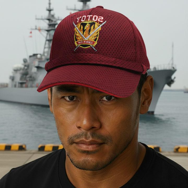 自衛隊 グッズ YOT-02 油槽船02号 支援船 海自 海上自衛隊 帽子