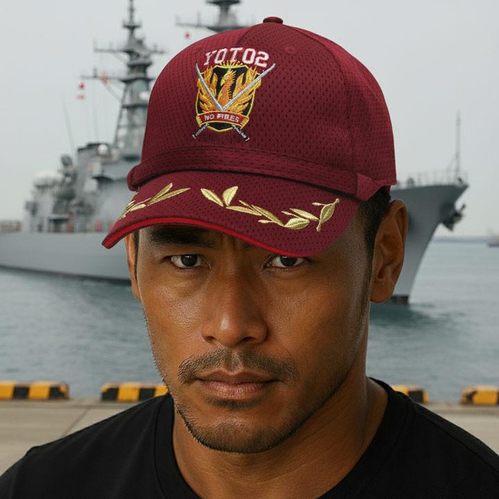 自衛隊 グッズ YOT-02 油槽船 支援船 02号 海自 海上自衛隊 帽子