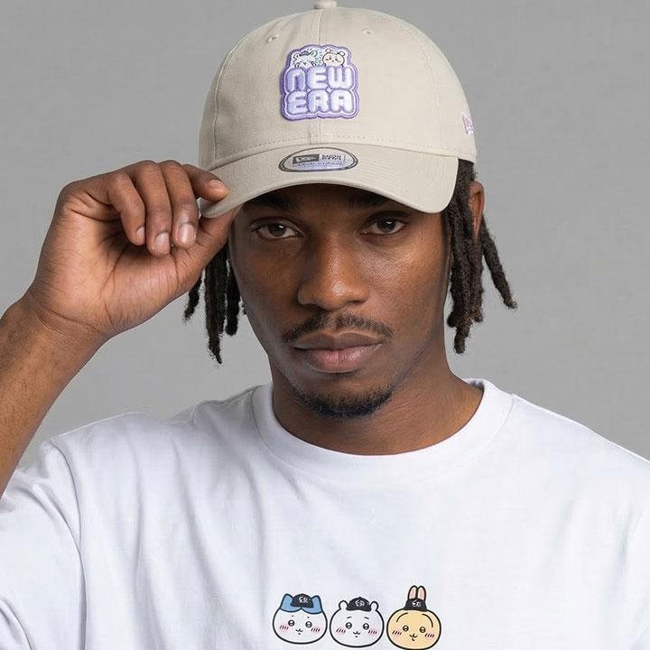 9TWENTY NEWERA × ちいかわ キャップ モモンガ 古本 古本屋 カニちゃん