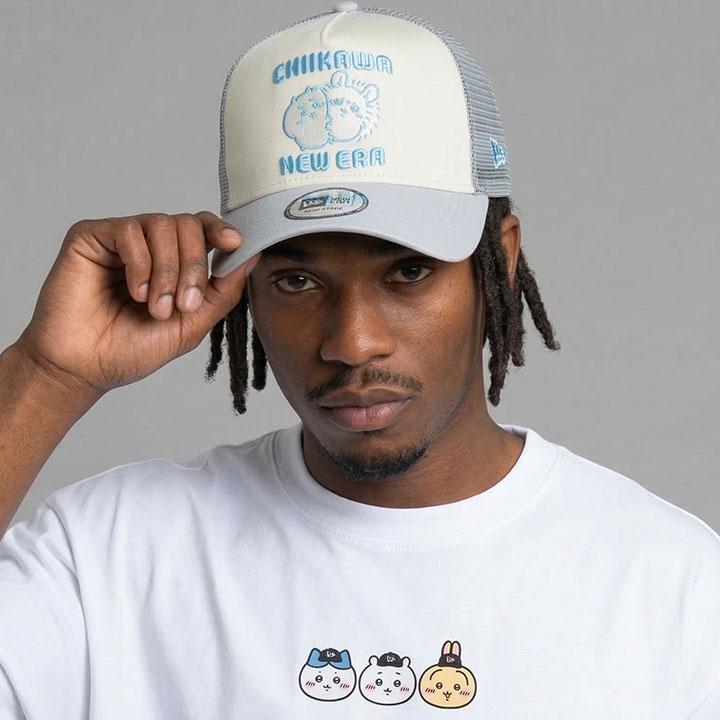 Trucker NEWERA × ちいかわ キャップ メッシュキャップ 人気漫画 限定