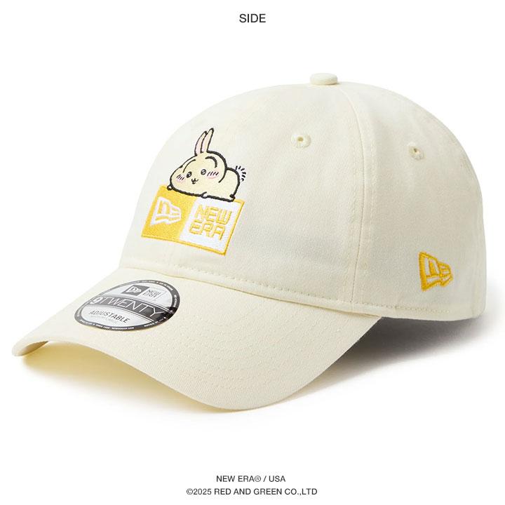 9TWENTY NEWERA × ちいかわ キャップ うさぎ キャラクター ロゴ 人気