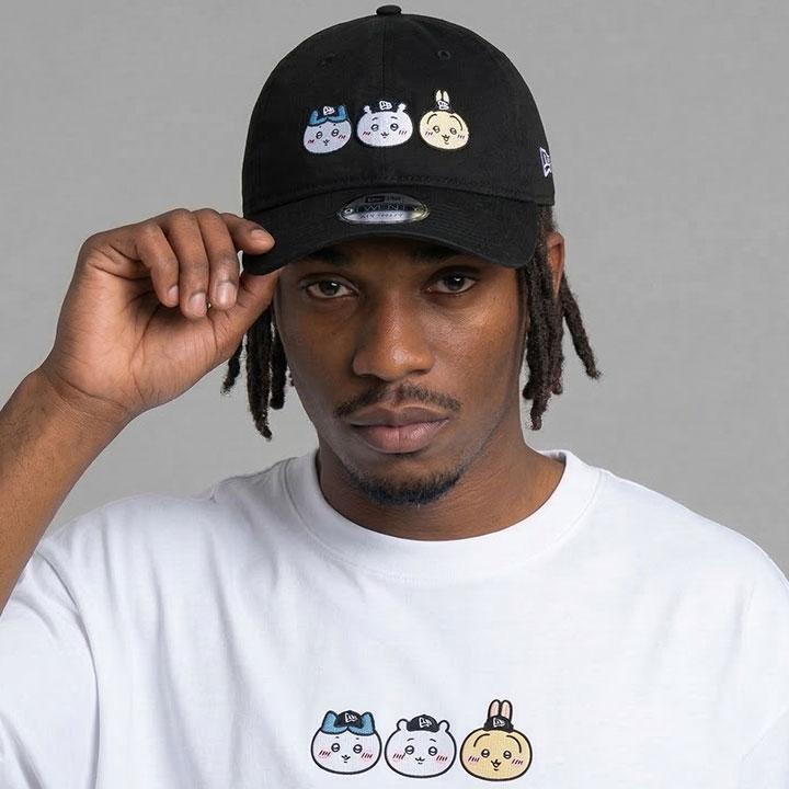 9TWENTY NEWERA × ちいかわ キャップ 公式 ハチワレ 猫 うさぎ 動物