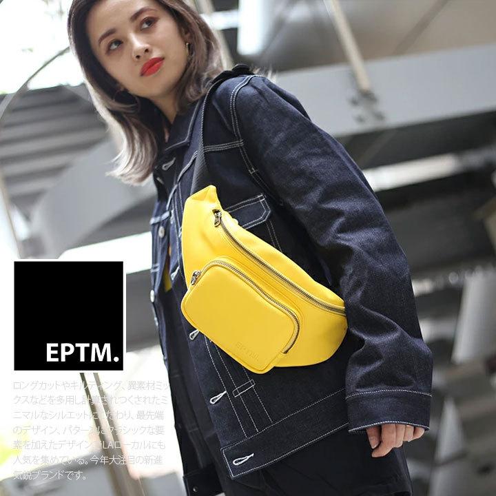 エピトミ Eptm ウエストバッグ ボディバッグ ヒップバック ウエストポーチ レザー サコッシュ 黄色 本格派大人のb系xlダンス通販 通販 Yahoo ショッピング