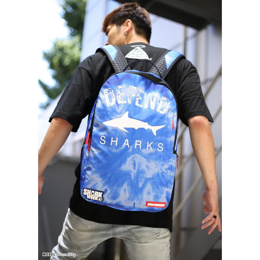スプレーグラウンド Spray Ground バックパック メンズ リュック おしゃれ 大型 大容量 ディスカバリーチャンネル シャークウィーク Tv番組 限定コラボ サメ 本格派大人のb系xlダンス通販 通販 Yahoo ショッピング