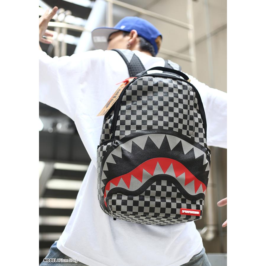 スプレーグラウンド Spray Ground バックパック リュック Bag メンズ レディース B系 かっこいい おしゃれ リフレクター チェッカーフラッグ柄 本格派大人のb系xlダンス通販 通販 Yahoo ショッピング