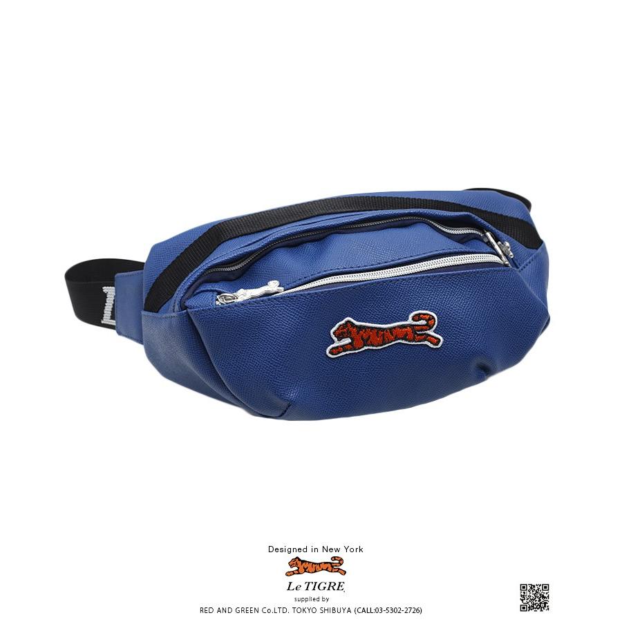 ルティグレ Le Tigre ウエストバッグ ウエストポーチ ヒップバッグ ベルトバッグ メンズ レディース B系 かっこいい おしゃれ レザー ロゴ トラ 虎 刺繍 本格派大人のb系xlダンス通販 通販 Yahoo ショッピング