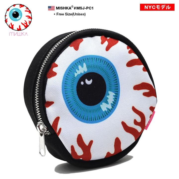 ミシカ Mishka ポーチ ケース Bag メンズ レディース B系 かっこいい おしゃれ Keepwatch キープウォッチ 目玉デザイン 総柄 ナイロン 本格派大人のb系xlダンス通販 通販 Yahoo ショッピング