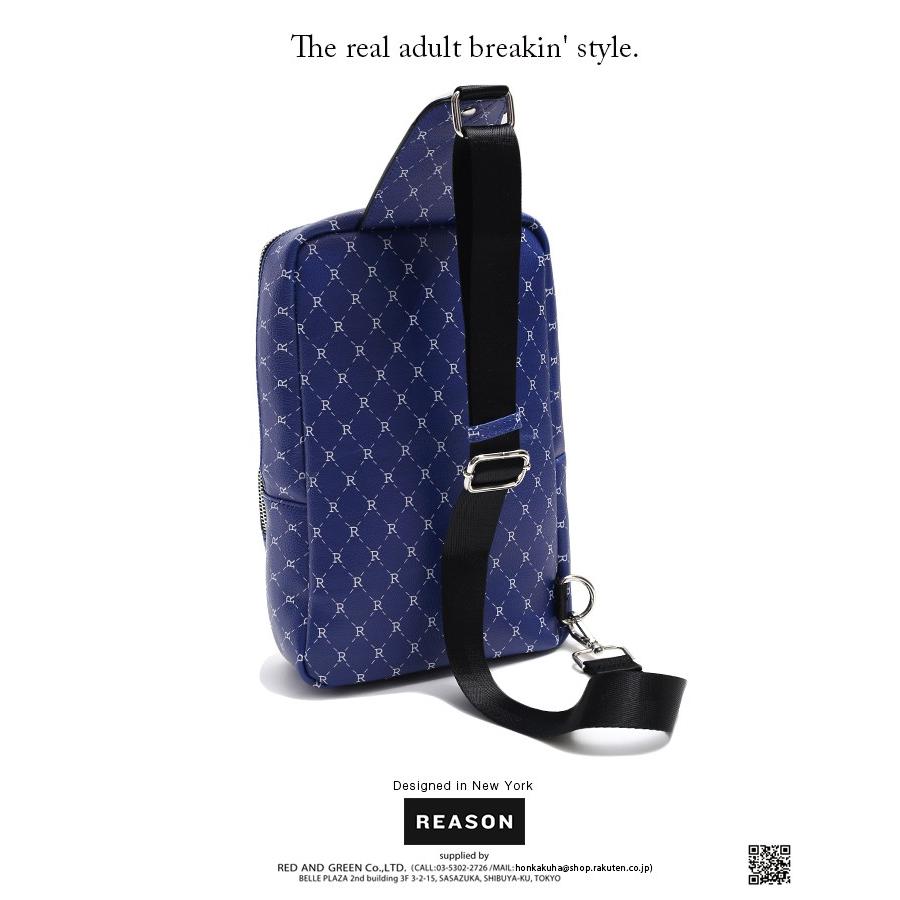 リーズン Reason ボディバッグ ワンショルダー Bag メンズ レディース B系 おしゃれ 4リットル バラ柄 ヘビ モノグラム レザー 総柄 セレブ ラッパー ギフト 本格派大人のb系xlダンス通販 通販 Yahoo ショッピング