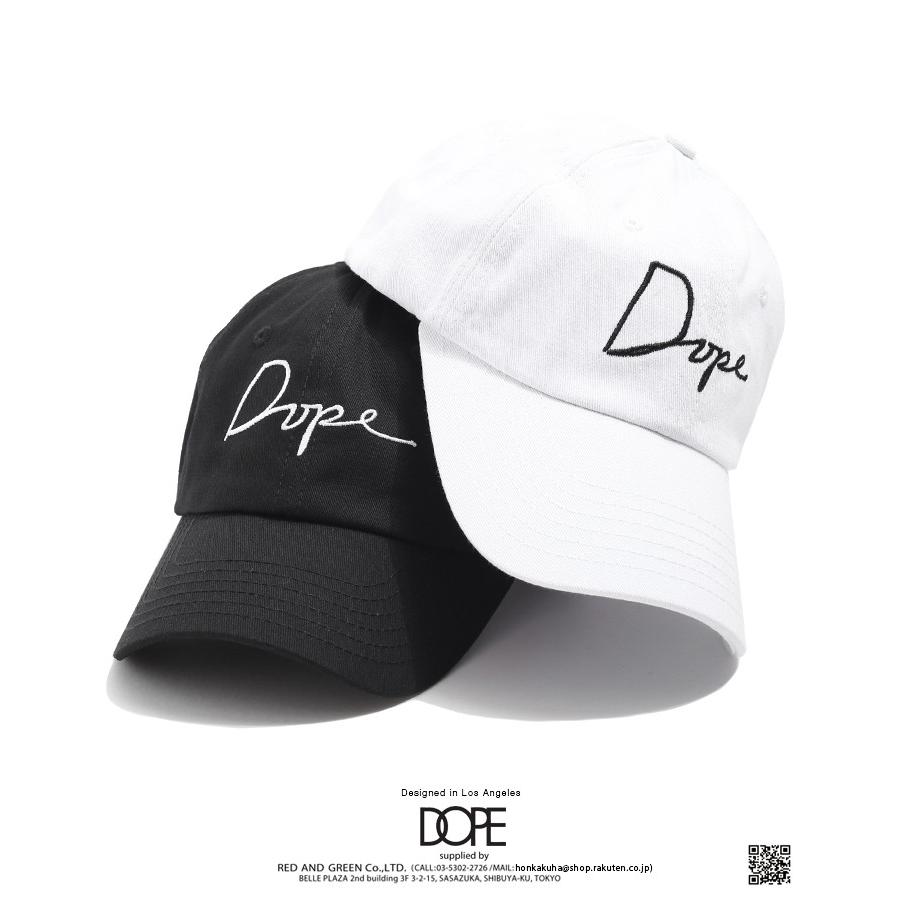 ドープ Dope 帽子 メンズ キャップ ブランド ローキャップ ボールキャップ Cap レディース Fサイズ B系 定番 筆記体ロゴ カーブ シンプル ワンポイント おしゃれ 本格派大人のb系xlダンス通販 通販 Yahoo ショッピング