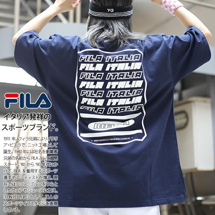 フィラ Fila Tシャツ 半袖 メンズ レディース かっこいい 90 スタイル グラデーション ブランドロゴ 刺繍 白 オレンジ 紺 大きいサイズ 本格派大人のb系xlダンス通販 通販 Yahoo ショッピング