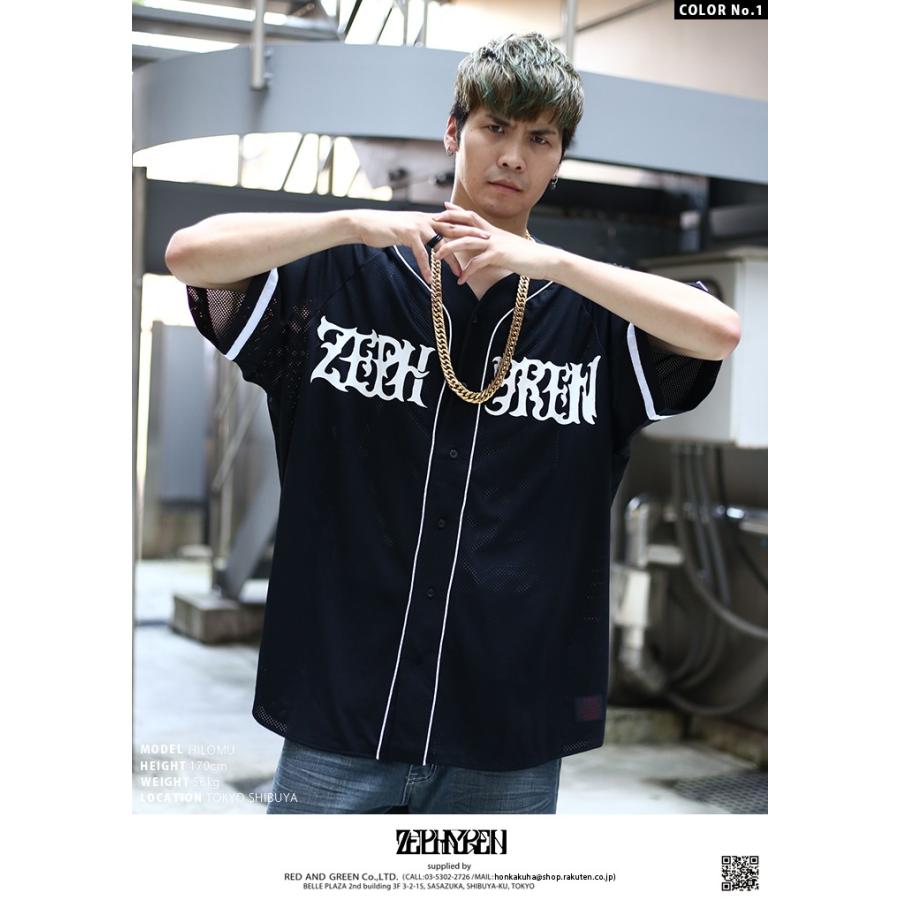 春物がお買い得 週末限定sale ラッパー般若 マイファーストストーリー Hiro着用 ゼファレン Zephyren ベースボールシャツ メンズ レディース ゲームシャツ 半袖 大きいサイズ クリアランス Newmatic Ae