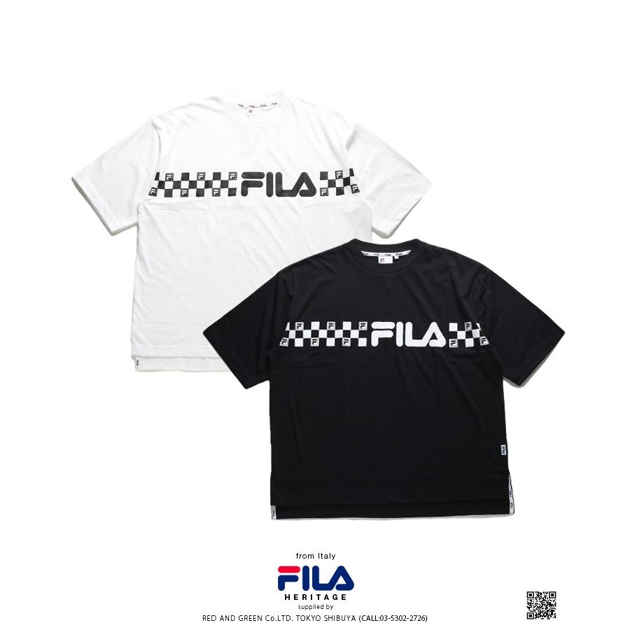 フィラ Fila Tシャツ 半袖 メンズ レディース 大きいサイズ B系 ヒップホップ ストリート系 スポーツ ファッション かっこいい おしゃれ チェッカーフラッグ 本格派大人のb系xlダンス通販 通販 Yahoo ショッピング