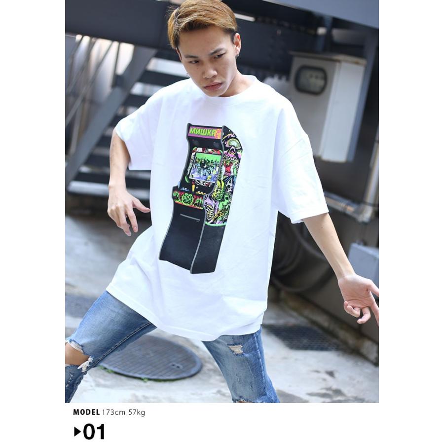 ミシカ Mishka Tシャツ 半袖 ネオンカラー 大きいサイズ かっこいい おしゃれ ゲームセンター Keepwatch 目玉 スカル ビッグシルエット 本格派大人のb系xlダンス通販 通販 Yahoo ショッピング