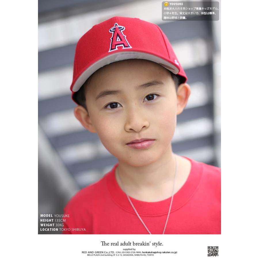ロサンゼルス エンゼルス メンズ キャップ ブランド 帽子 Cap 子供用 男の子 刺繍 女の子 Mlb おしゃれ ダンス キッズ トラスト 大リーグ 47brand 赤