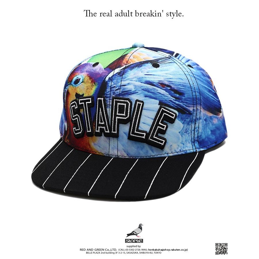 ステイプル Staple メンズ キャップ ブランド スナップバック 帽子 かっこいい Cap 鳩 フルカラー グラフィック 南国 ハワイアン 刺繍 黒 本格派大人のb系xlダンス通販 通販 Yahoo ショッピング