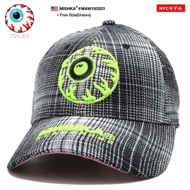 ミシカ Mishka 帽子 キャップ ローキャップ ボールキャップ Cap メンズ レディース B系 オンブレーチェック柄 Keepwatch キープウォッチ 目玉 Death Adder 熊 本格派大人のb系xlダンス通販 通販 Yahoo ショッピング