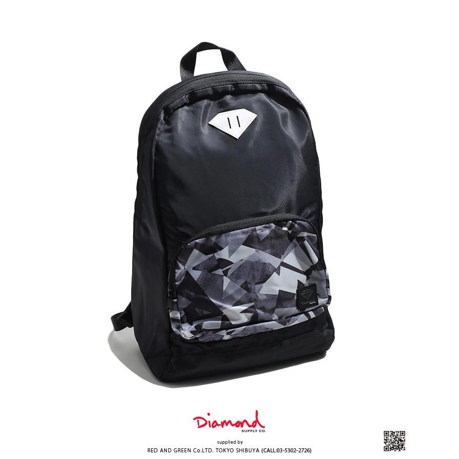 Diamond Supply Co ダイアモンドサプライ バックパック リュック Bag スケート ストリート系 ファッション ブランド かっこいい おしゃれ 17リットル ナイロン 本格派大人のb系xlダンス通販 通販 Yahoo ショッピング