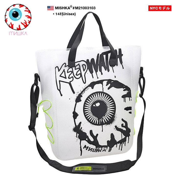ミシカ Mishka トートバッグ エコバック ショルダーバッグ バッグ Bag 手提げ スケルトン Pvc 透明 Fサイズ かっこいい おしゃれ ハイモード Keepwatch 本格派大人のb系xlダンス通販 通販 Yahoo ショッピング