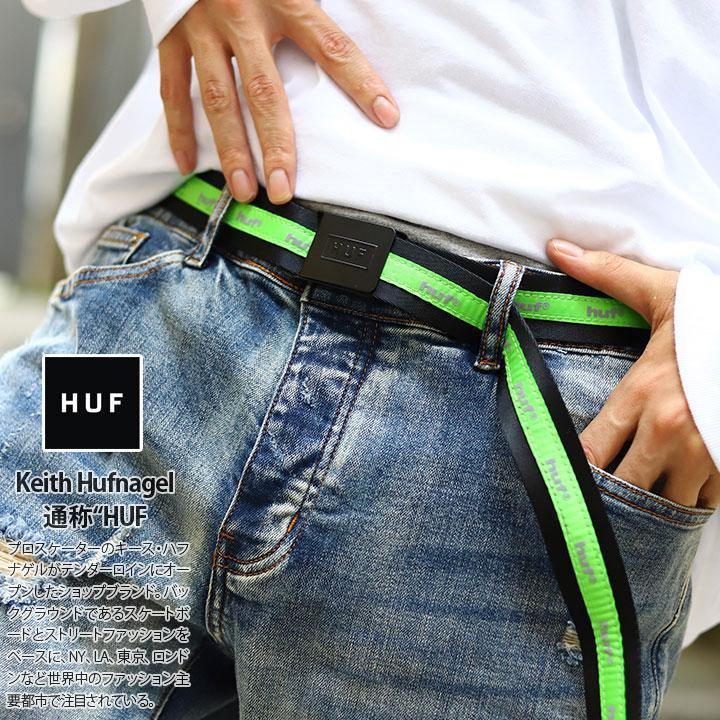 ハフ Huf ベルト スケート ストリート系 ファッション ブランド 22 44インチ対応 長ベルト ロングサイズ 穴無し 長さ調整可能 ギフト 本格派大人のb系xlダンス通販 通販 Yahoo ショッピング