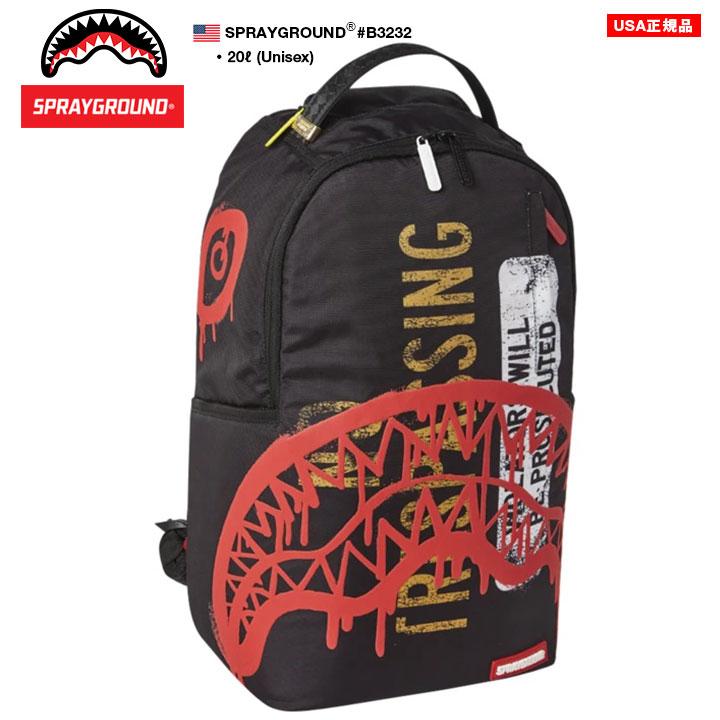 スプレーグラウンド Spray Ground バックパック リュック Bag かっこいい おしゃれ リットル 立入禁止 シャーク サメの歯 総柄 高機能 大型 大容量 本格派大人のb系xlダンス通販 通販 Yahoo ショッピング