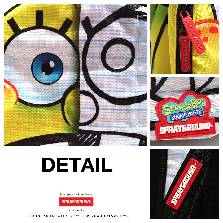スプレーグラウンド Spray Ground スポンジボブ Spongebob 限定コラボ バックパック リュック Bag かっこいい おしゃれ 本格派大人のb系xlダンス通販 通販 Yahoo ショッピング