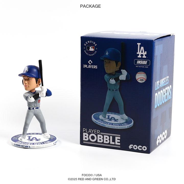 MLB FOCO ドジャース 公式 大谷翔平 フィギュア バブルヘッド 人形
